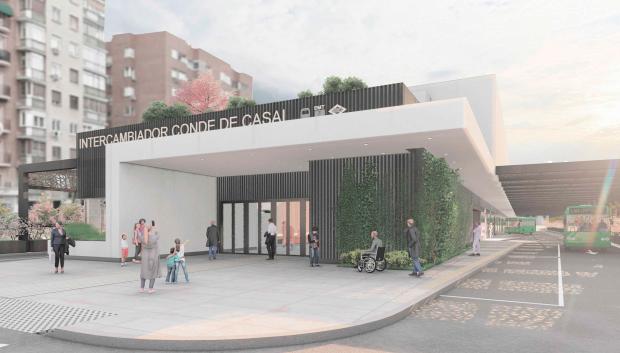 Así quedará el nuevo intercambiador de Conde de Casal