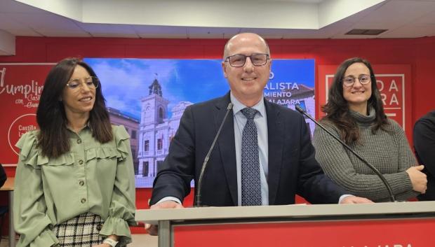 El secretario general del PSOE en Guadalajara y exalcalde de la ciudad, Alberto Rojo