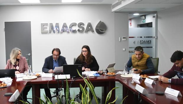 Consejo de Administración de Emacsa, presidido por Daniel García-Ibarrola