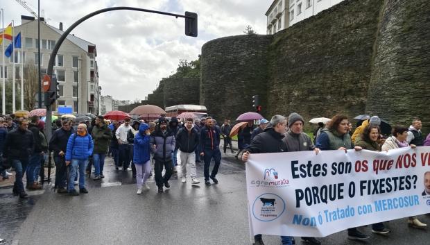 Ganadores y agricultores en Lugo