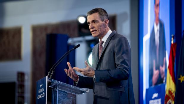 El presidente del Gobierno, Pedro Sánchez