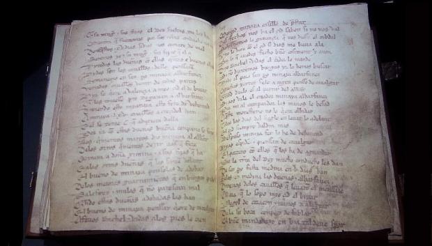 Copia del "Cantar del Mío Cid" en Vivar del Cid