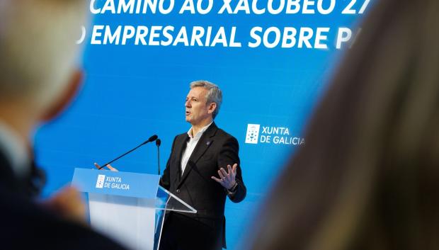 Alfonso Rueda, este martes