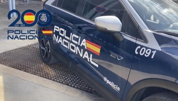 Coche patrulla de la Policía Nacional