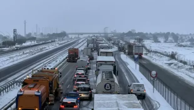La clave está en dejar trabajar las quitanieves en el carril izquierdo