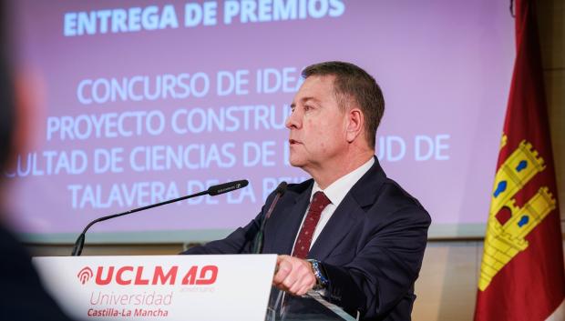 El presidente de Castilla-La Mancha, Emiliano García-Page