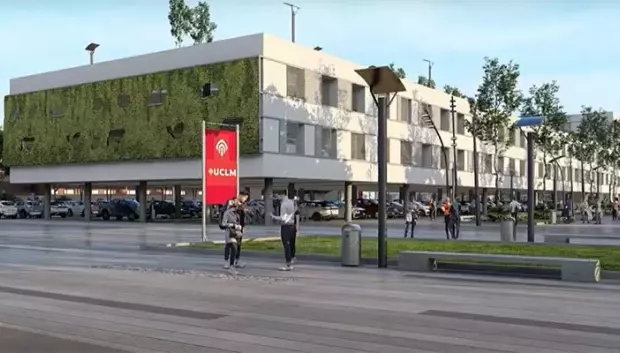 Simulación del proyecto de la nueva Facultad