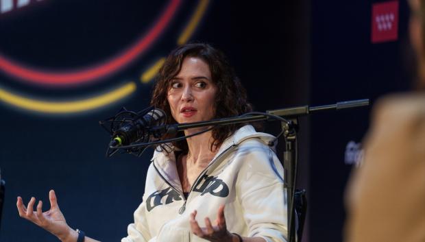 La presidenta de la Comunidad de Madrid y del PP madrileño, Isabel Díaz Ayuso