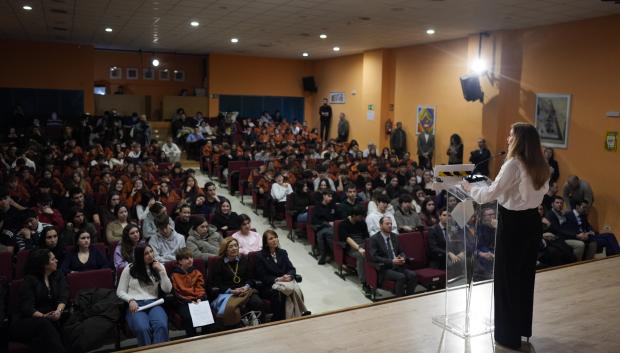 Alumnos del Colegio Gredos de Moratalaz (Madrid)