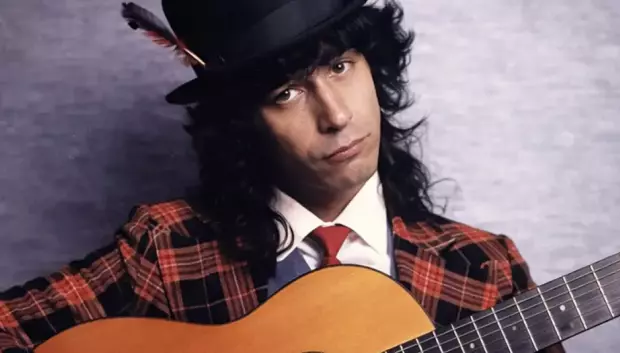 Rafael Amador en la cubierta de 'Pasa la vida', de Pata Negra