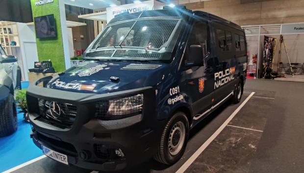 Mercedes Sprinter de las fuerzas de seguridad