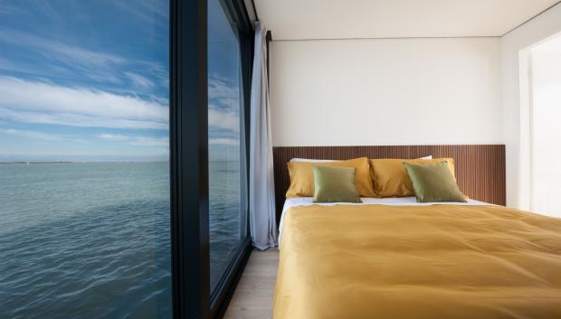 Habitación del hotel flotante