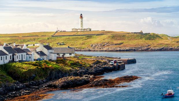 Faro de Portnahaven, en Islay (Escocia)