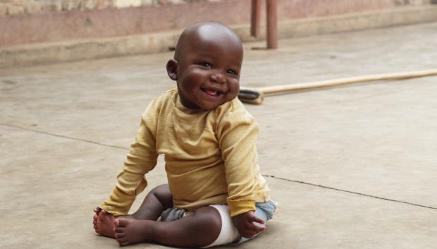 Un bebé en Burundi
