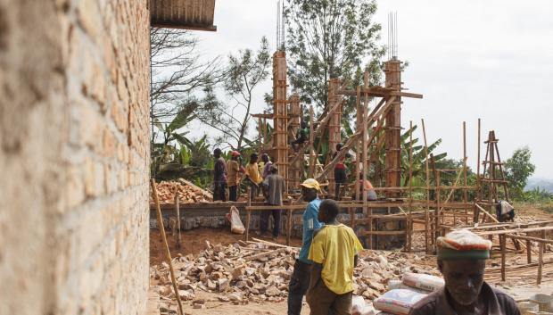 Uno de los proyectos de cooperación de KOMERA en Burundi