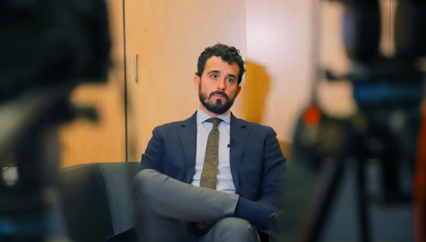 Carlos Hernández Quero, en su entrevista con El Debate en el Congreso