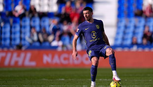 Clement Lenglet, en el Rayo Vallecano - Atlético de Madrid
