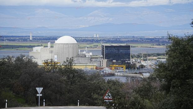 Vista de la central nuclear de Almaraz