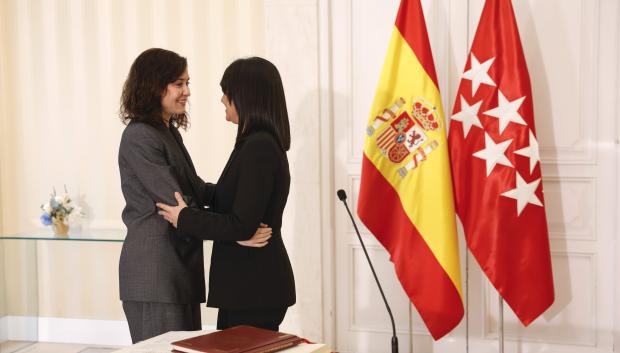 Isabel Díaz Ayuso y Mercedes Zarzalejo