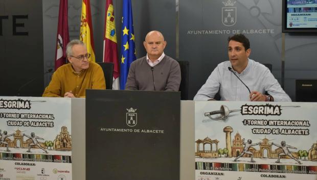 Presentación del Campeonato de España de Esgrima