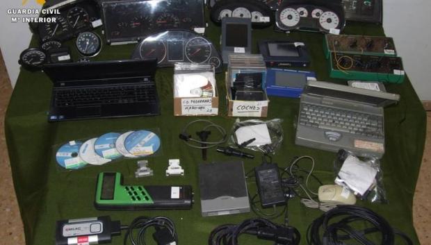 La Guardia Civil se enfrenta a mafias con maquinaria muy sofisticada
