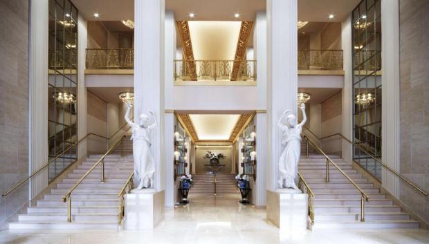 Escaleras del Waldorf Astoria