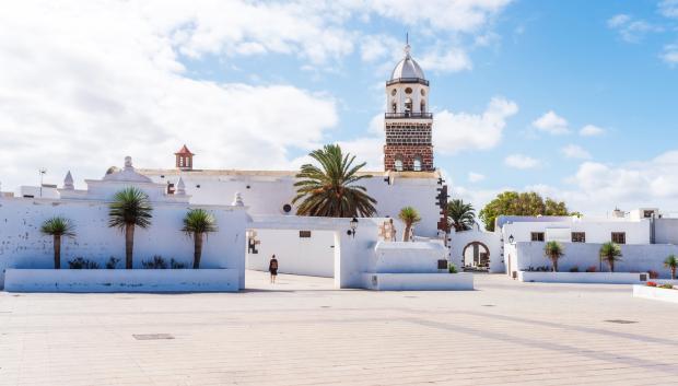 Iglesia Nuestra Señora de Guadalupe en Teguise, antigua capital de Lanzarote
