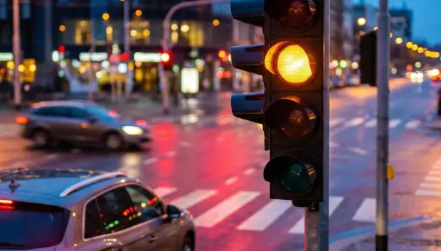 Muchos conductores aceleran al ponerse ámbar