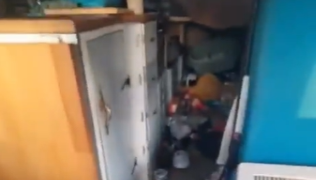 El estado en el que han dejado el vehículo es lamentable