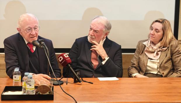 Rémi Brague y Jaime Mayor Oreja