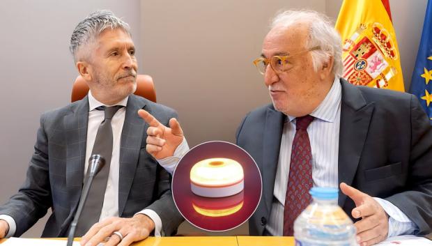 Grande-Marlaska y Pere Navarro llevan semanas dando explicaciones de la baliza V16