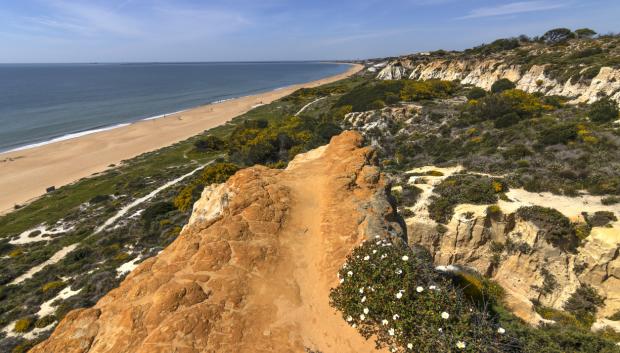 Tramo de la playa más larga llamado Arenosillo