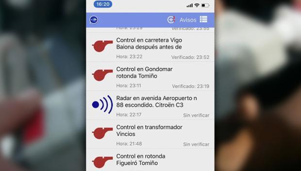 En España los grupos de aviso de controles de alcoholemia son muy habituales