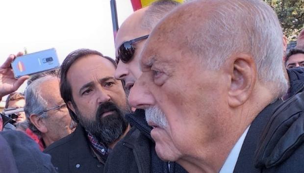 Imagen de Antonio Tejero tomada en octubre de 2019, en una de sus últimas apariciones públicas