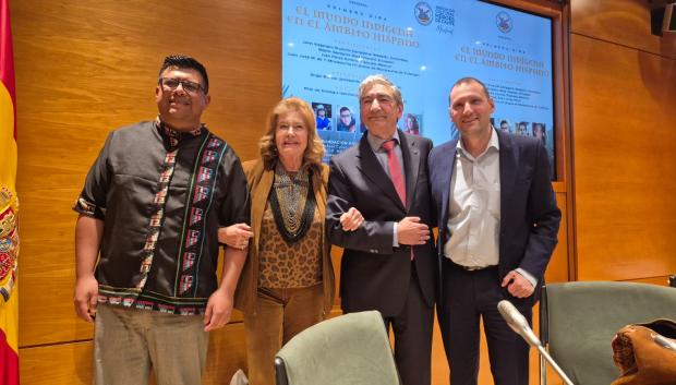 Iván Pérez Corona, Pilar de Arístegui, Juan José Marcilla de Teruel-Moctezuma y Ángel Benzal