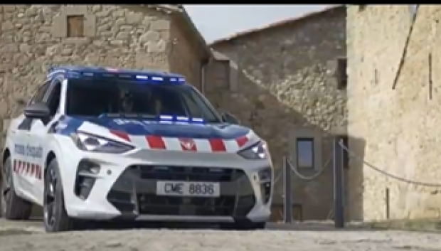 Imagen del vehículo con la decoración del cuerpo