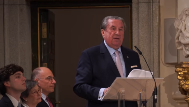 Francisco Vázquez, en los premios Foro España