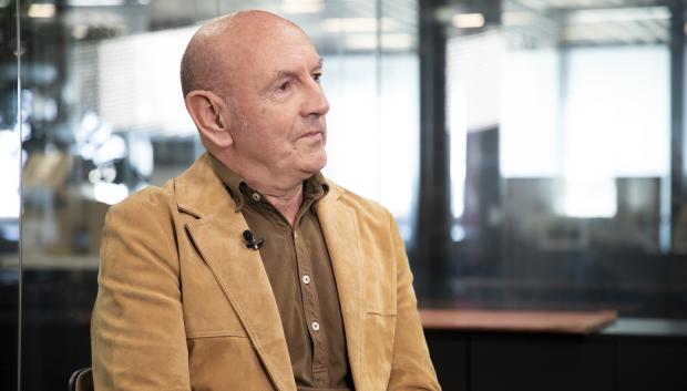 Iñaki Ateta, durante su entrevista en El Debate