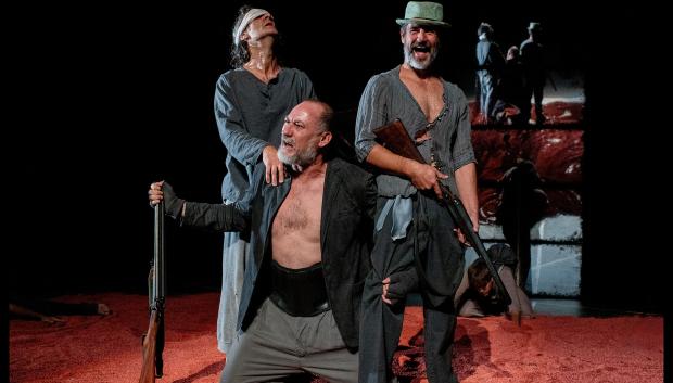 Una escena de La barraca