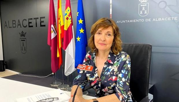 La concejala socialista María José López