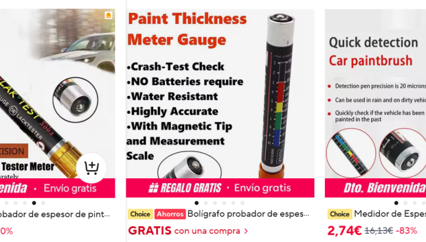 Imagen de varios modelos a la venta