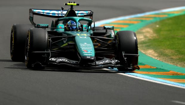 Fernando Alonso, en el Gran Premio de Australia