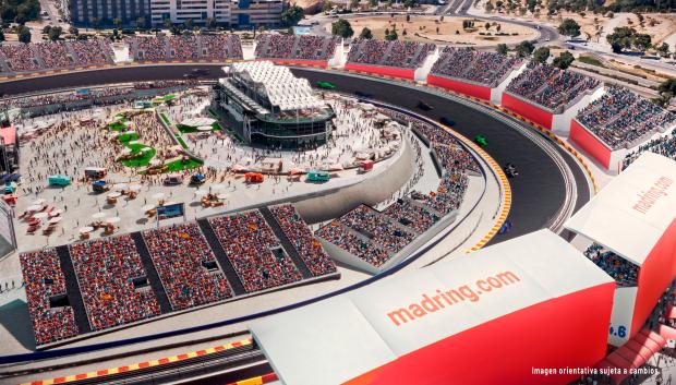 Renders Gran Premio de F1 de Madrid