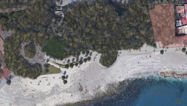 Proyecto de ampliación con bosque urbano de Los Baños del Carmen