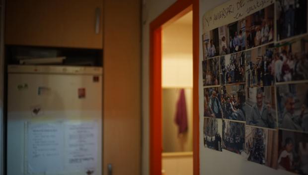 Una de las habitaciones del piso de Projecte Sostre