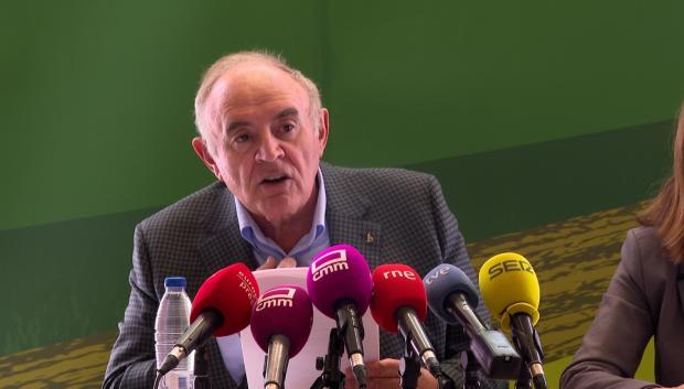El presidente de Asaja, José María Fresneda