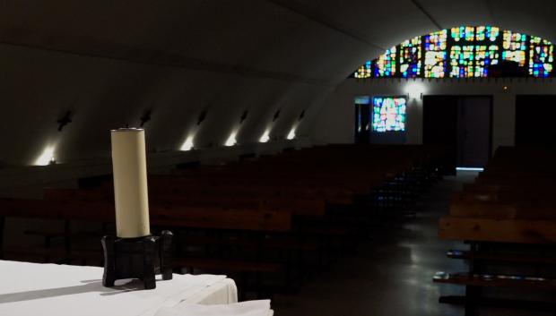 La Capilla Santo Domingo de la Calzada, construida en un túnel de la M-30