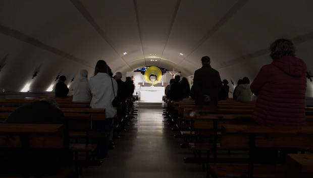 La Capilla Santo Domingo de la Calzada, construida en un túnel de la M-30