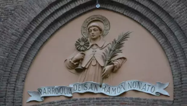 La parroquia de San Ramón Nonato, en Puente de Vallecas