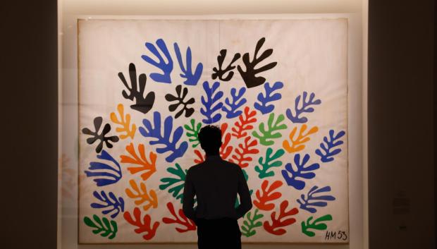 Obra de arte titulada 'La Gerbe' del artista francés Henri Matisse